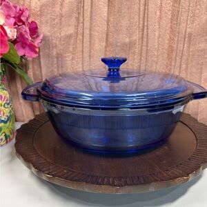 Vintage Anchor Hocking Cobalt Blue